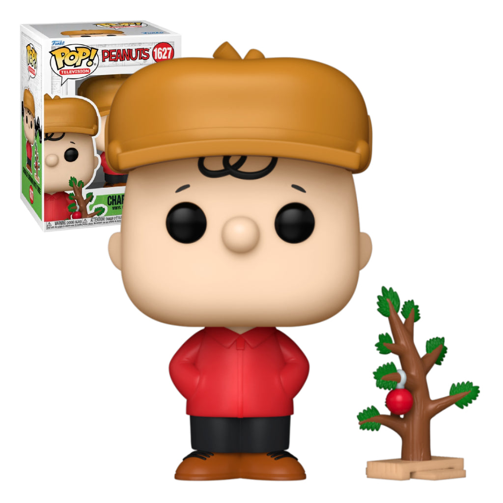 FUNKO POP ANIMATION PEANUTS CHARLIE BROWN WITH TREE 1627