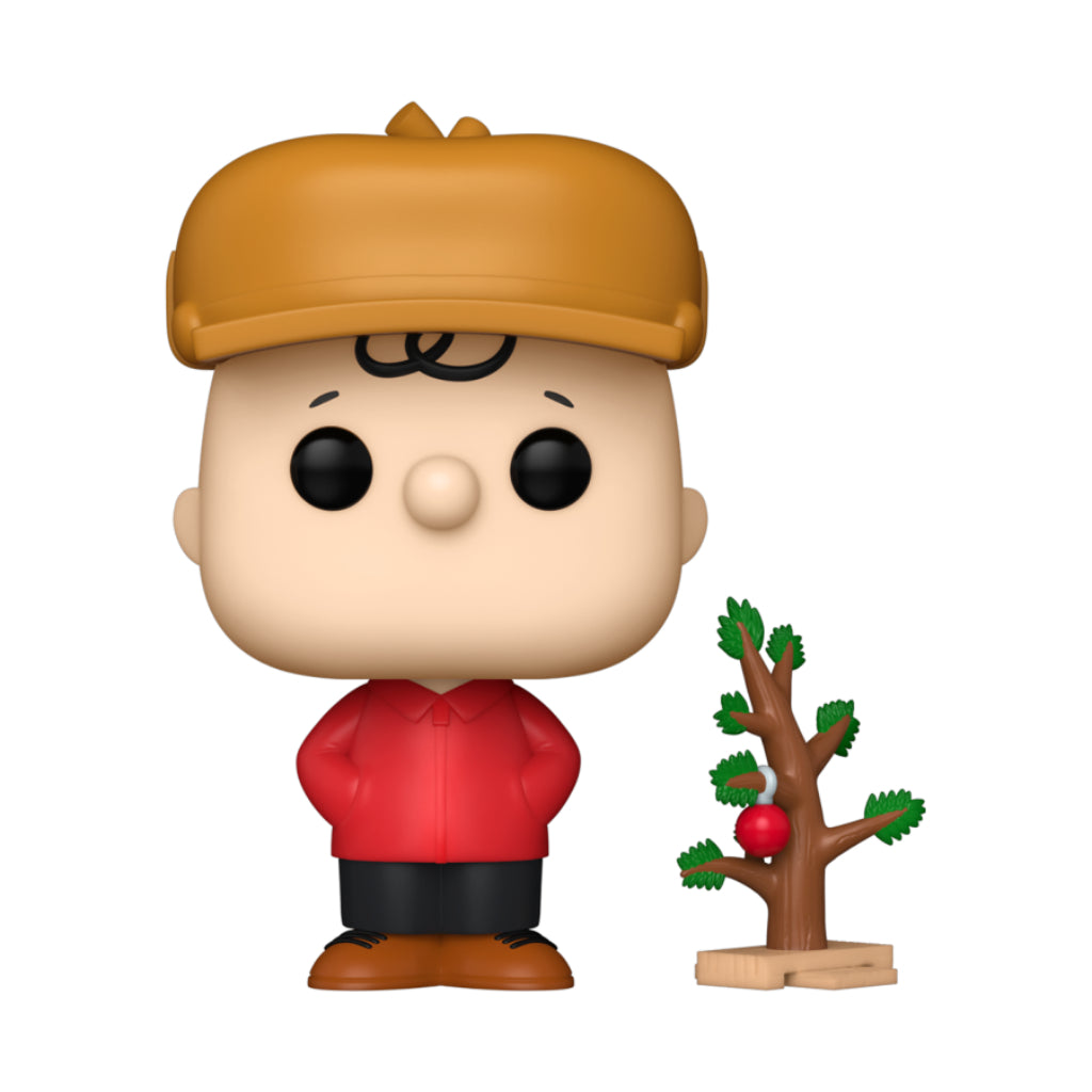 FUNKO POP ANIMATION PEANUTS CHARLIE BROWN WITH TREE 1627
