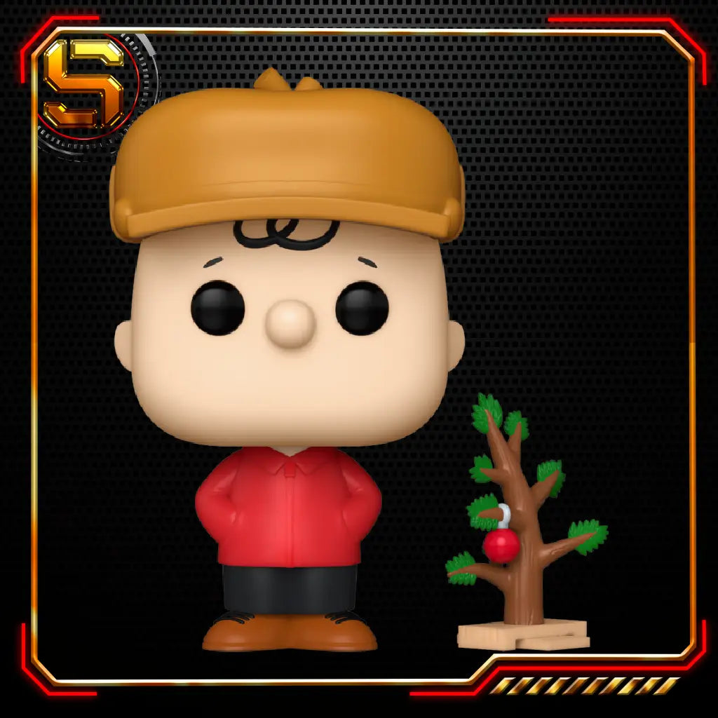 FUNKO POP ANIMATION PEANUTS CHARLIE BROWN WITH TREE 1627