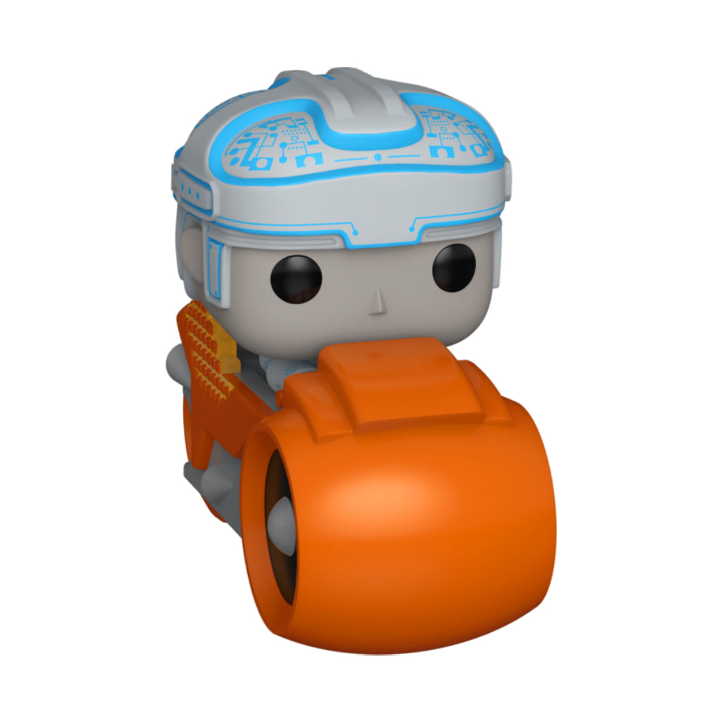 FUNKO POP RIDES MOVIES TRON (1982) TRON ON LIGHT CYCLE 134