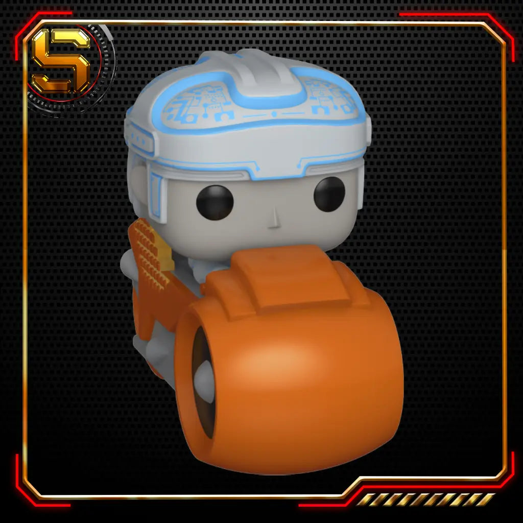 FUNKO POP RIDES MOVIES TRON (1982) TRON ON LIGHT CYCLE 134