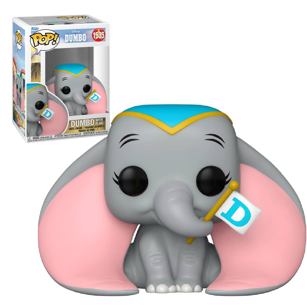 FUNKO POP DISNEY DUMBO DUMBO WITH FLAG 1535