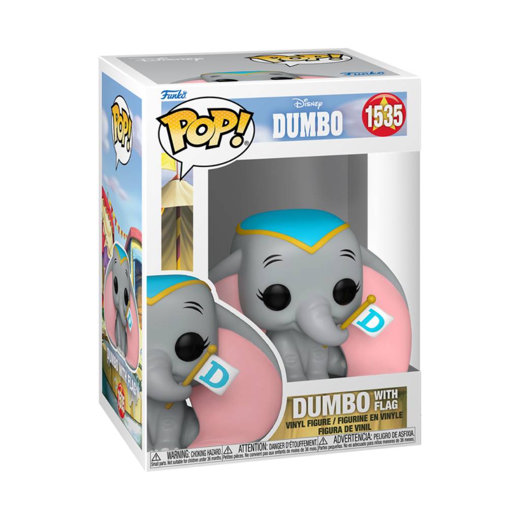 FUNKO POP DISNEY DUMBO DUMBO WITH FLAG 1535
