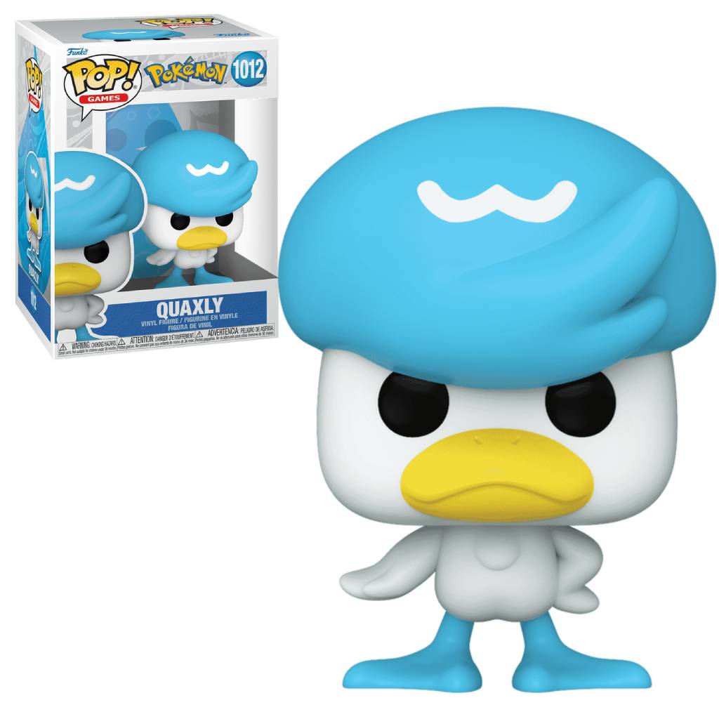 FUNKO POP GAMES POKEMON QUAXLY 1012