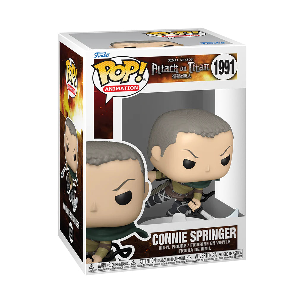 FUNKO POP ANIME ATTACK ON TITAN CONNIE SPRINGER 1991