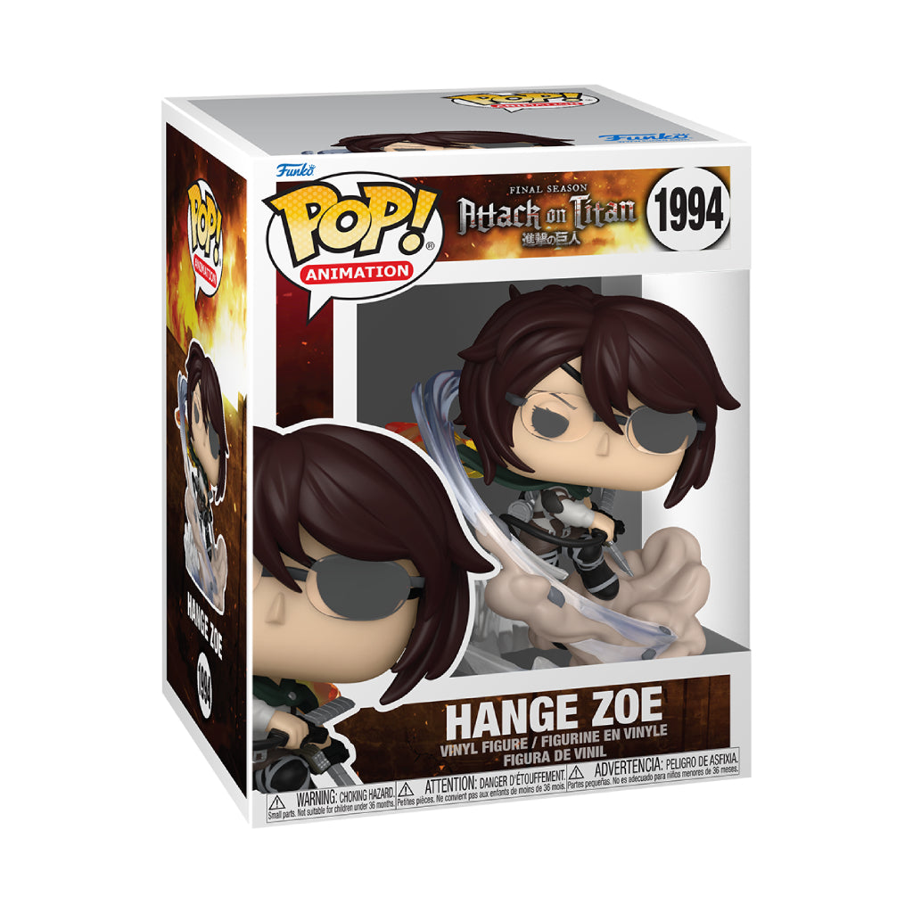 FUNKO POP PREMIUM ANIME ATTACK ON TITAN HANGE ZOE 1994