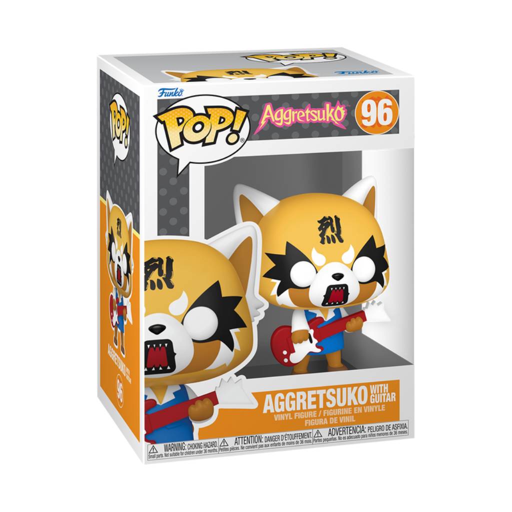 FUNKO POP SANRIO AGGRETSUKO WITH GUITAR 96