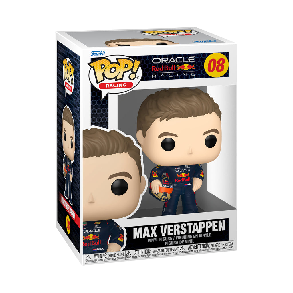 FUNKO POP RACING F1 ORACLE RED BULL RACING MAX VERSTAPPEN 08