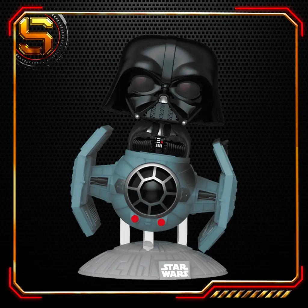 FUNKO POP RIDES STAR WARS DARTH VADER WITH TIE ADVANCED X1 STARFIGHTER
