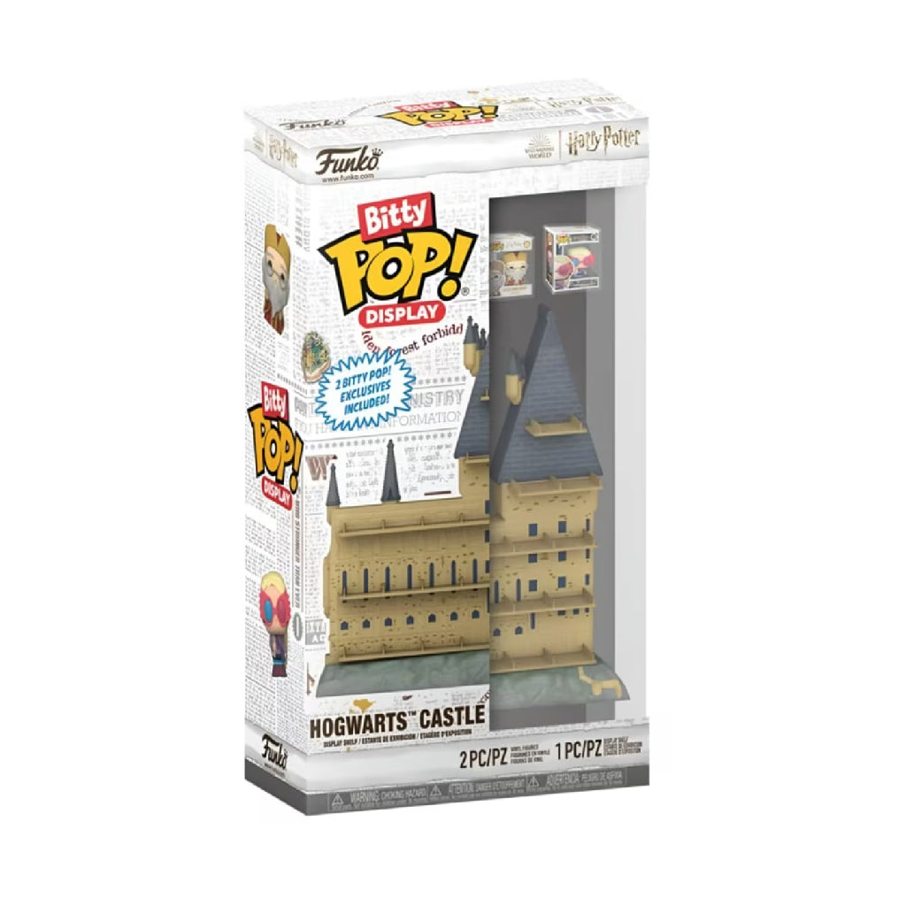 FUNKO BITTY POP DISPLAY HARRY POTTER HOGWARTS CASTLE