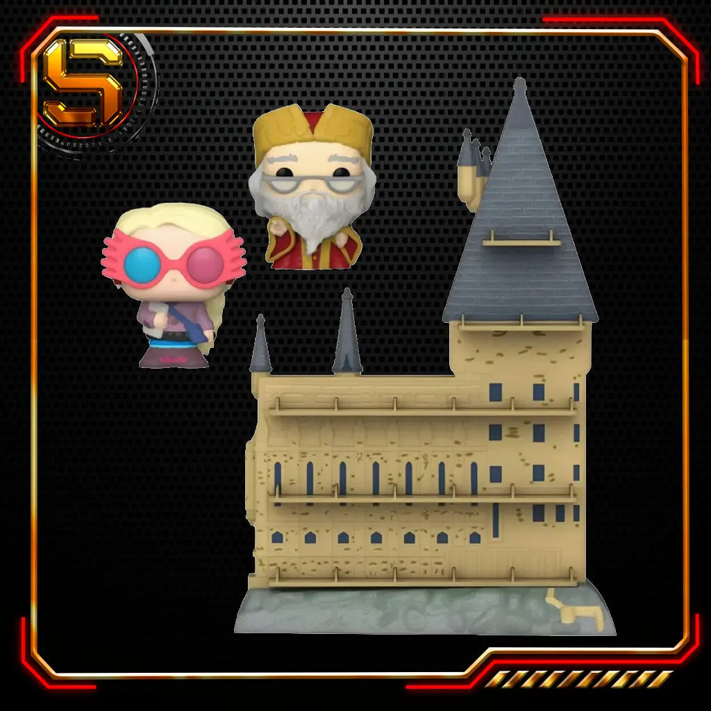 FUNKO BITTY POP DISPLAY HARRY POTTER HOGWARTS CASTLE