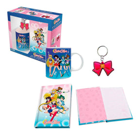 ABYSTYLE MUG ANIME SAILOR MOON SAILOR MOON 3 PC GIFT SET