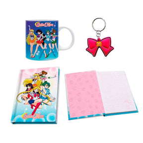 ABYSTYLE MUG ANIME SAILOR MOON SAILOR MOON 3 PC GIFT SET