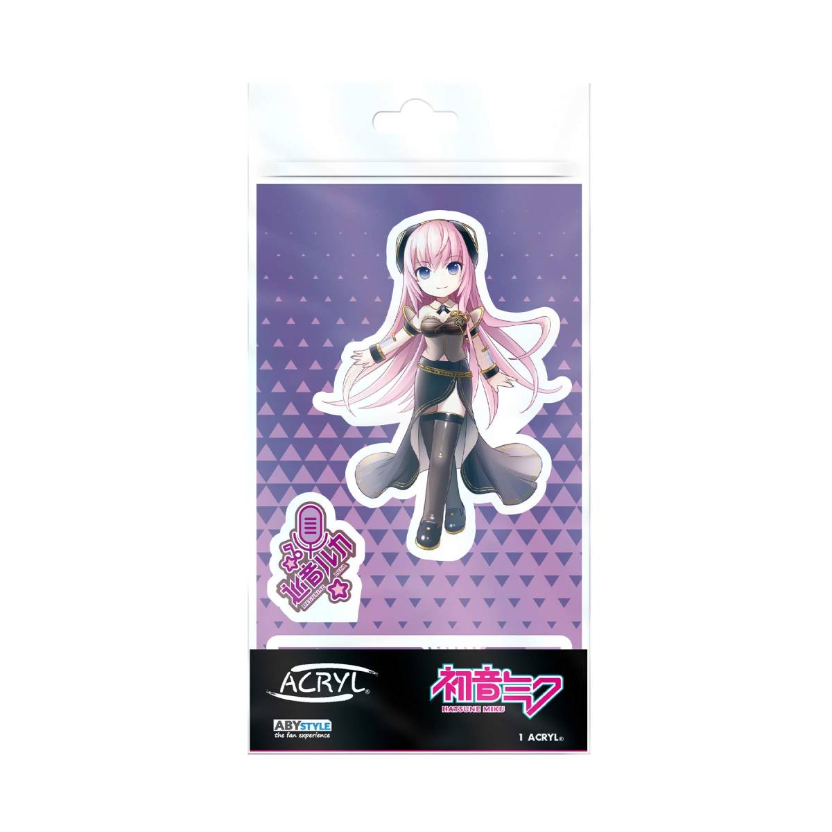 ABYSTYLE ACRYL HATSUNE MIKU MEGURINE LUKA