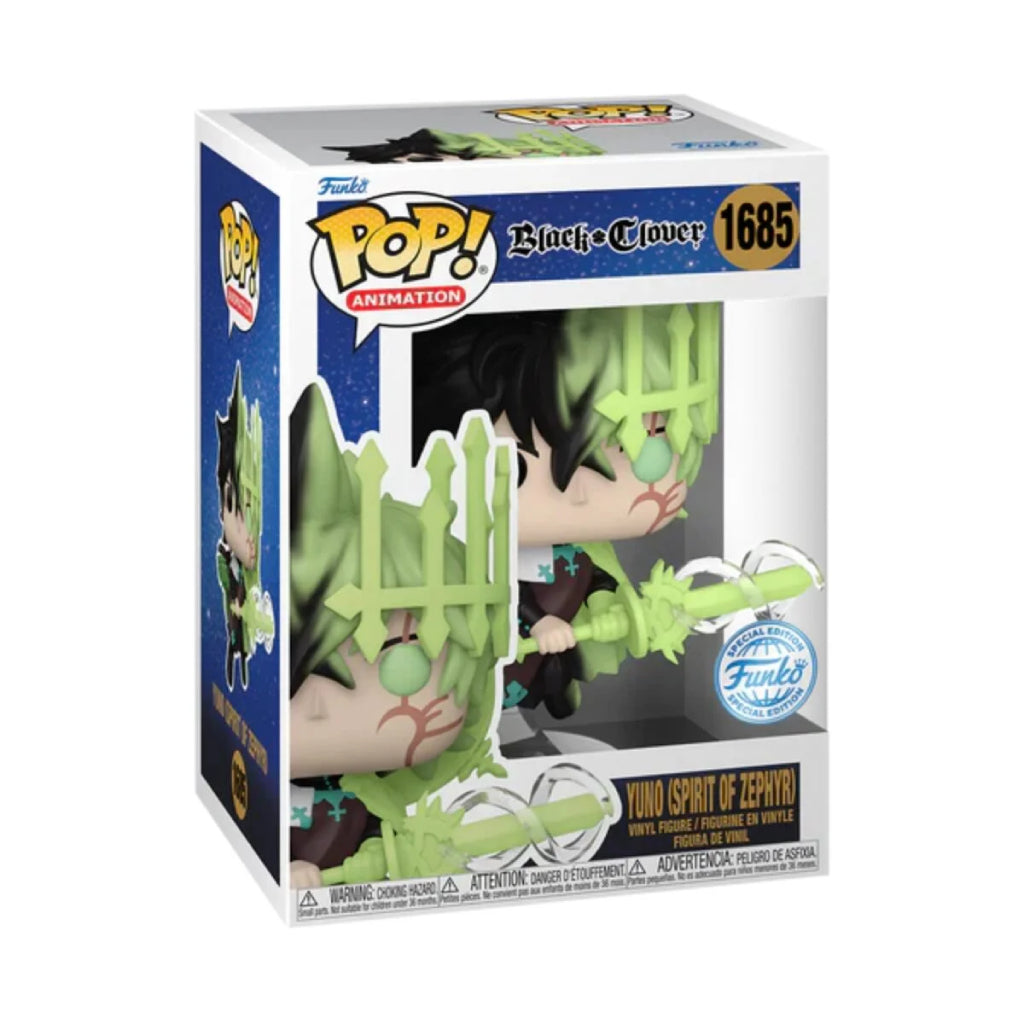 FUNKO POP ANIME BLACK CLOVER YUNO (SPIRIT OF ZEPHYR) 1685