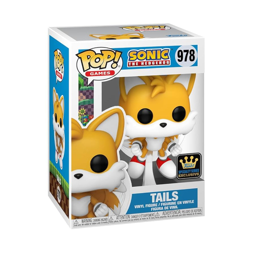FUNKO POP GAMES SONIC THE HEDGEHOG TAILS FLYING 978