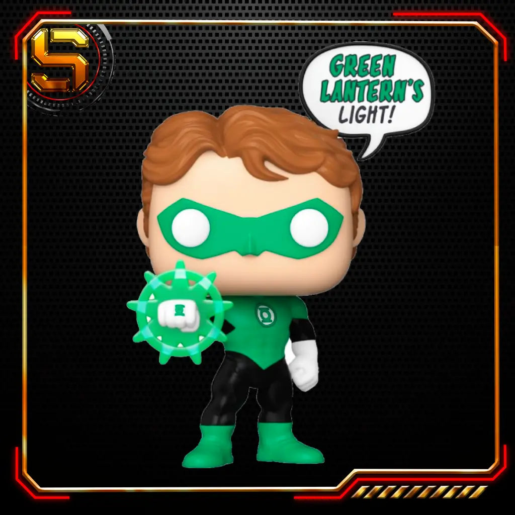 FUNKO POP SAYINGS DC HEROES GREEN LANTERN (BEWARE) 530 GLOW