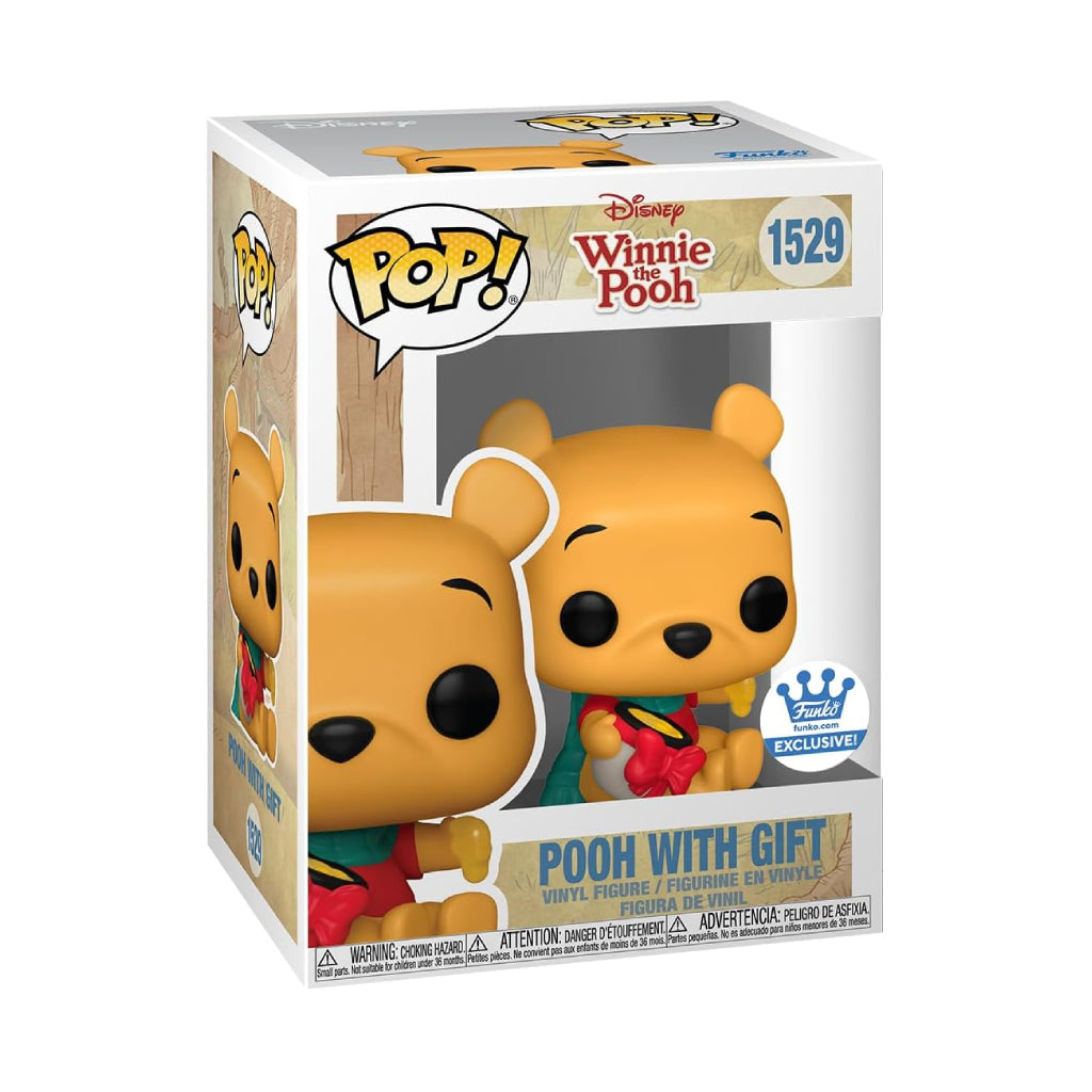 FUNKO POP DISNEY WINNIE THE POOH POOH WITH GIFT 1529