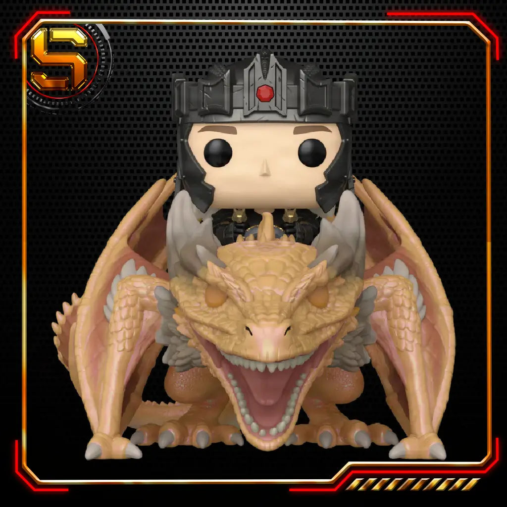 FUNKO POP RIDES TV HOUSE OF THE DRAGON AEGON TARGARYEN WITH SUNFYRE 135