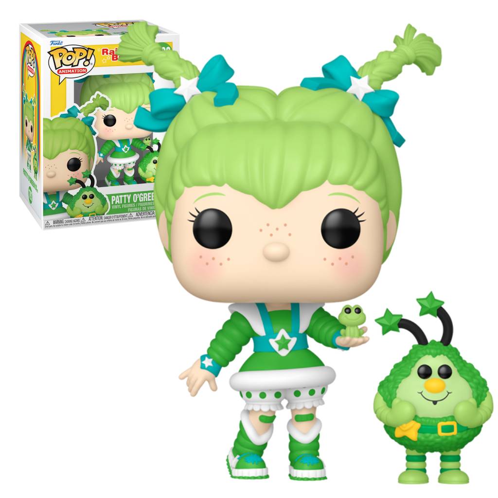 FUNKO POP ANIMATION RAINBOW BRITE PATTY O GREEN AND SPRITE 1793