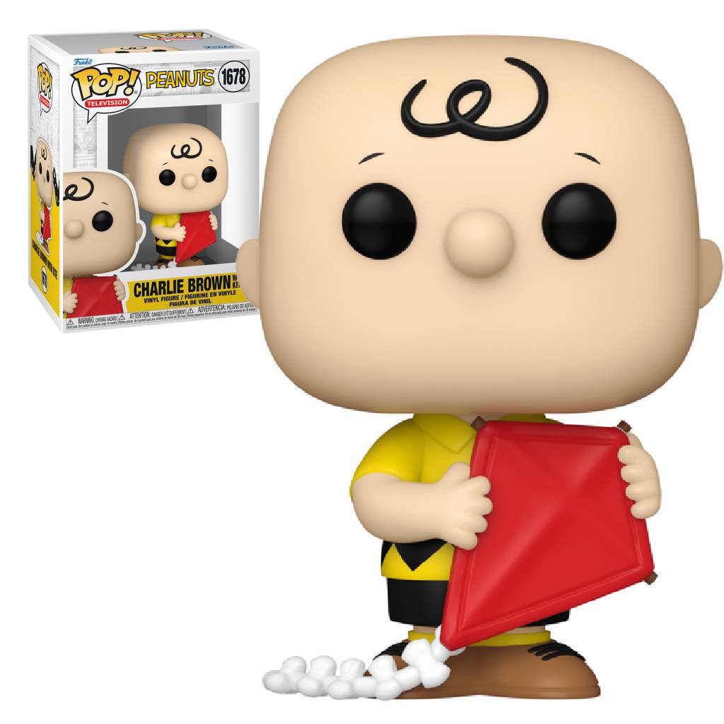 FUNKO POP TV PEANUTS CHARLIE BROWN WITH KITE 1678
