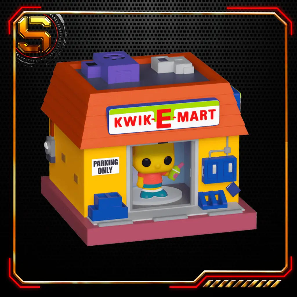 FUNKO BITTY POP TOWN TV THE SIMPSONS BART SIMPSON AND KWIK-E-MART