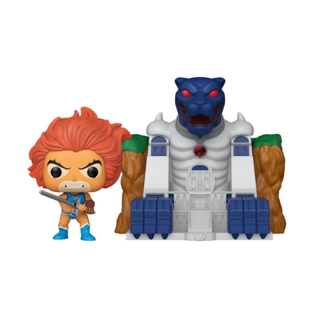 FUNKO POP TOWN ANIMATION THUNDERCATS LION-O WITH CATS LAIR 45
