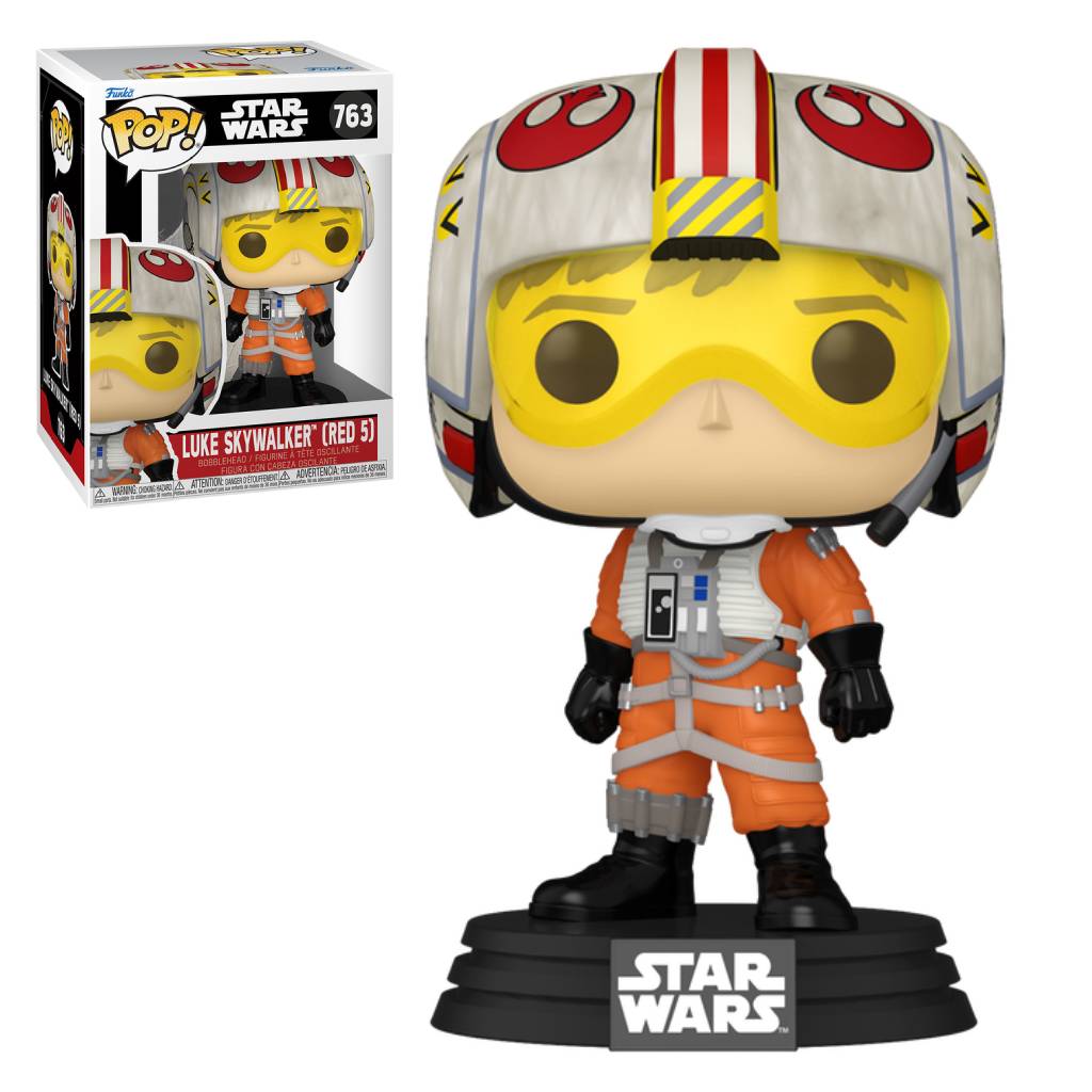 FUNKO POP STAR WARS LUKE SKYWALKER (RED 5) 763