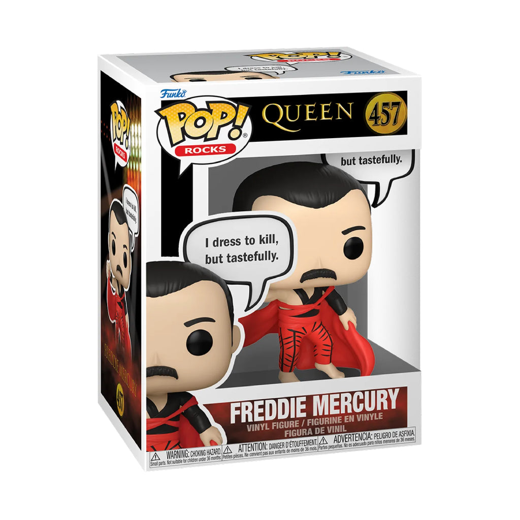 FUNKO POP SAYINGS ROCKS QUEEN FREDDIE MERCURY 457