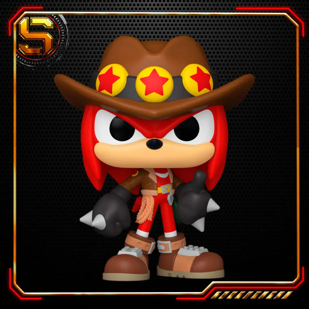 FUNKO POP GAMES SONIC THE HEDGEHOG TREASURE HUNTER KNUCKLES 1055