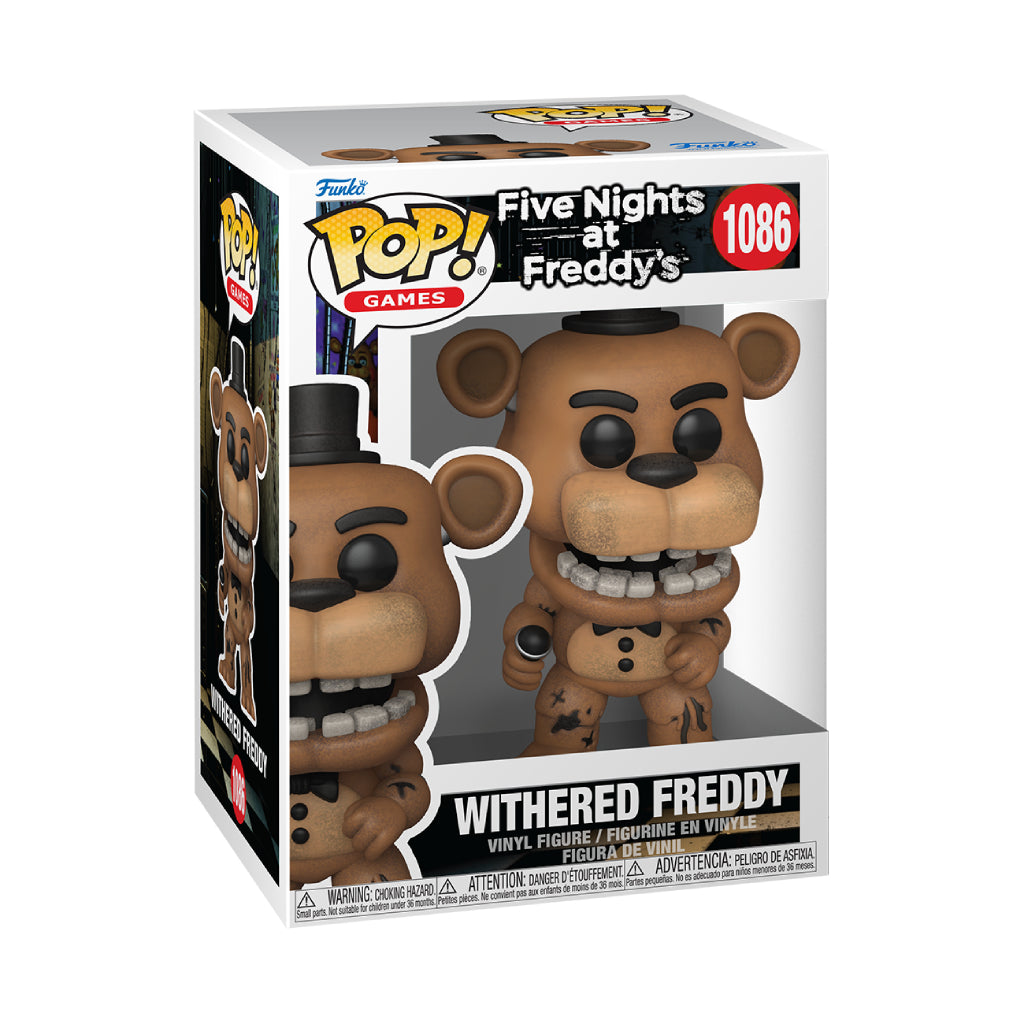 FUNKO POP GAMES FIVE NIGHTS AT FREDDYS WITHERED FREDDY 1086