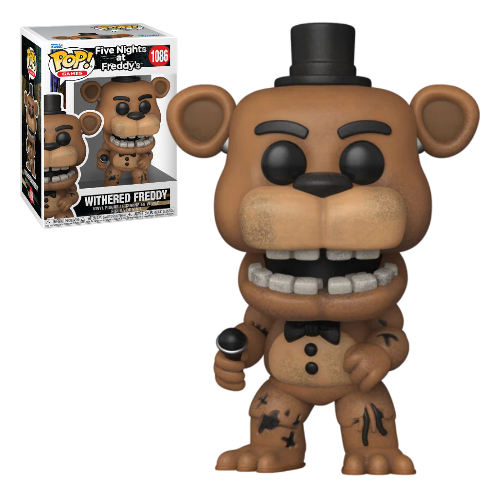 FUNKO POP GAMES FIVE NIGHTS AT FREDDYS WITHERED FREDDY 1086