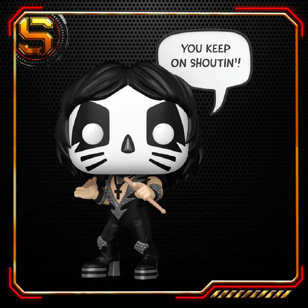 FUNKO POP SAYINGS ROCKS KISS THE CATMAN (ROCK AND ROLL ALL NIGHT) 474