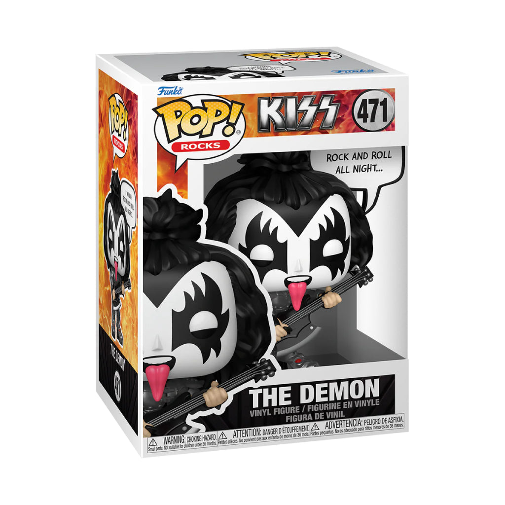FUNKO POP SAYINGS ROCKS KISS THE DEMON (ROCK AND ROLL ALL NIGHT) 471