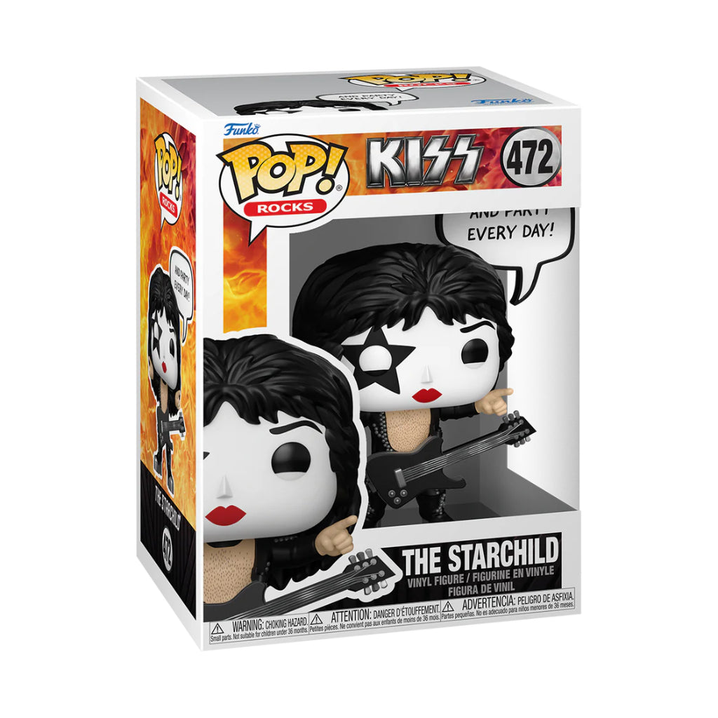 FUNKO POP SAYINGS ROCKS KISS THE STARCHILD (ROCK AND ROLL ALL NIGHT) 472