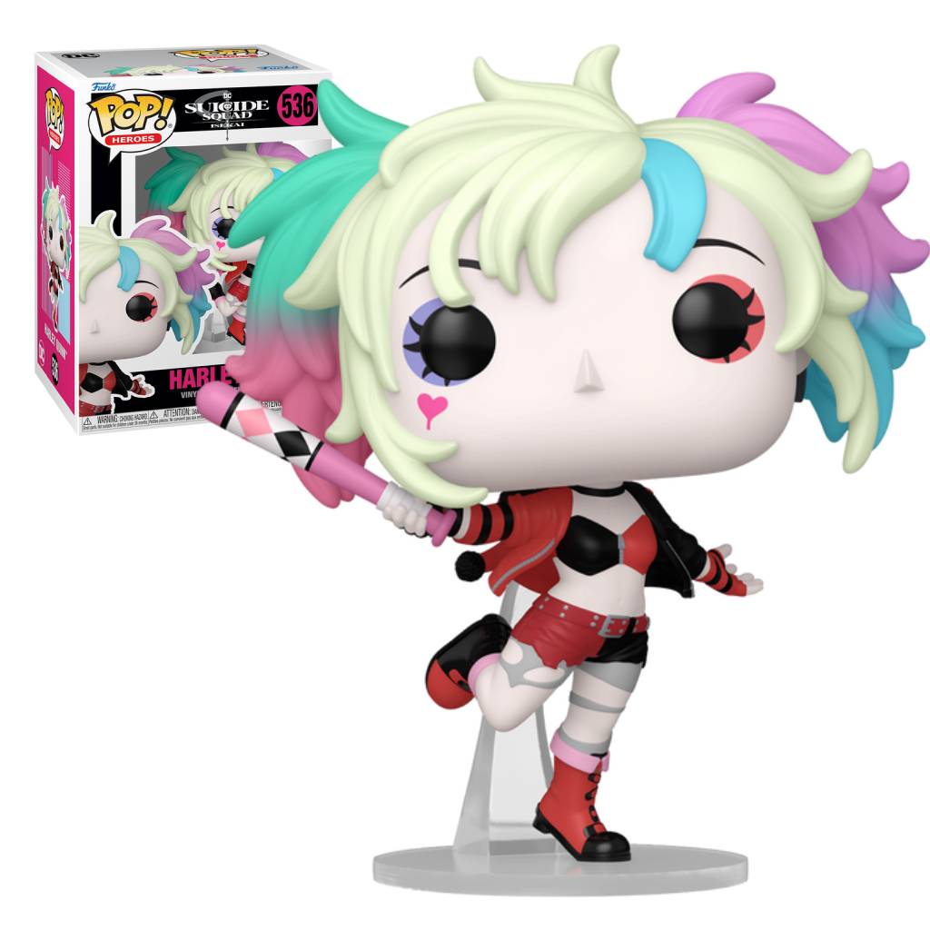 FUNKO POP DC ANIMATION SUICIDE SQUAD ISEKAI HARLEY QUINN 536