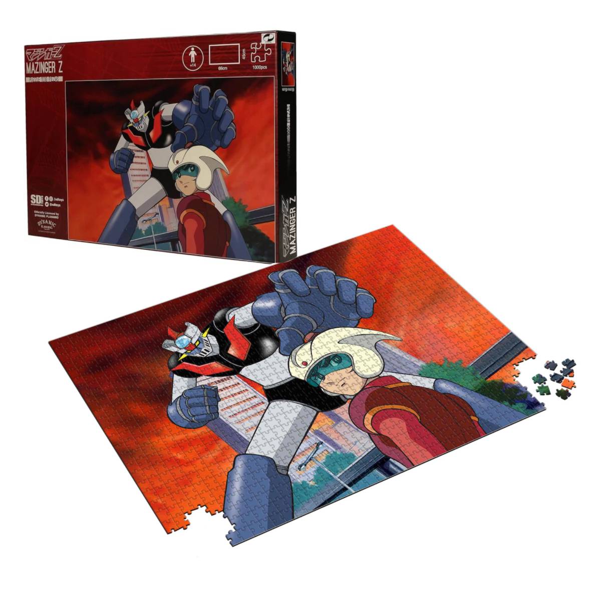 SD TOYS PUZZLE ANIMATION MAZINGER Z KOJI 1000 PIECE JIGSAW PUZZLE