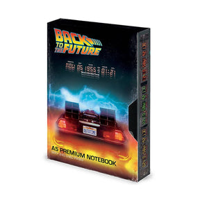 SD TOYS NOTEBOOK MOVIES BACK TO THE FUTURE VHS HARDCOVER NOTEBOOK