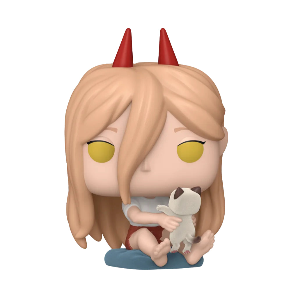 FUNKO POP ANIME CHAINSAW MAN POWER WITH MEOWY 1766