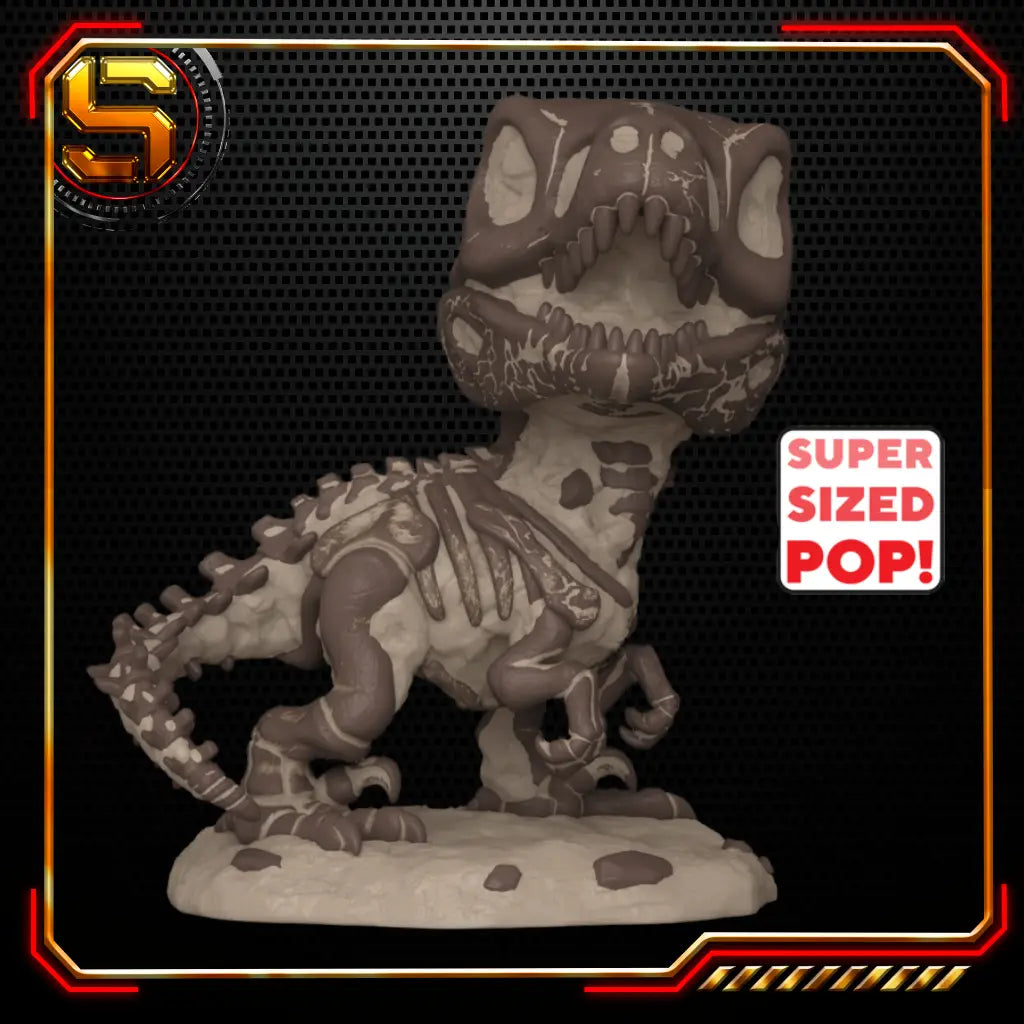 FUNKO POP SUPER MOVIES JURASSIC WORLD VELOCIRAPTOR (FOSSIL) 1733