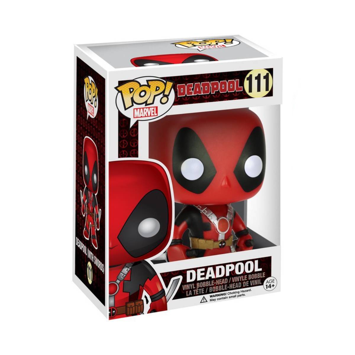 FUNKO POP MARVEL COMICS DEADPOOL W/TWO SWORDS 111