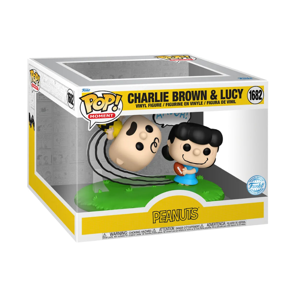 FUNKO POP MOMENT ANIMATION PEANUTS CHARLIE BROWN AND LUCY 1682