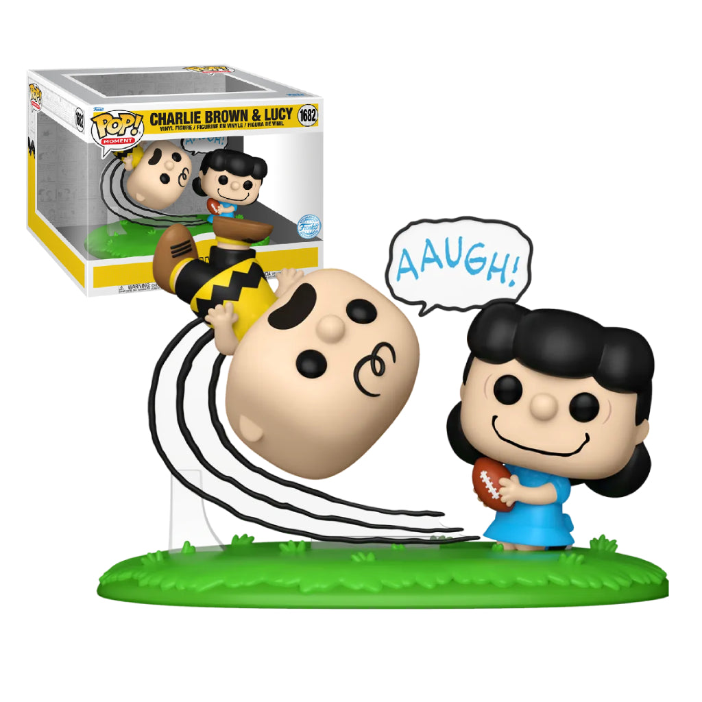 FUNKO POP MOMENT ANIMATION PEANUTS CHARLIE BROWN AND LUCY 1682