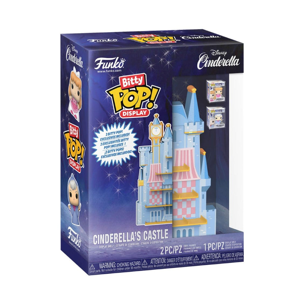 FUNKO BITTY POP DISPLAY DISNEY CINDERELLAS CASTLE
