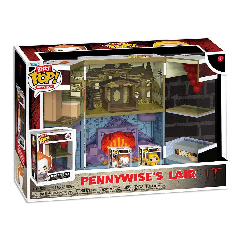 FUNKO BITTY POP BOXES MOVIES IT PENNYWISE LAIR