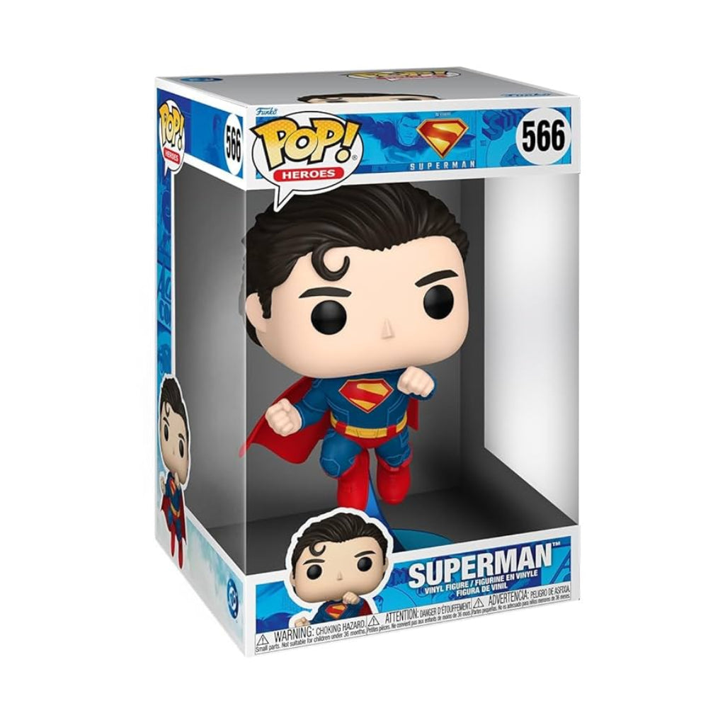 FUNKO POP JUMBO DC STUDIOS SUPERMAN (2025) SUPERMAN 566