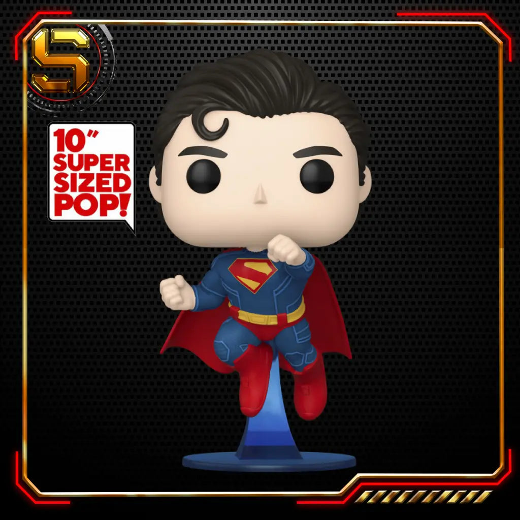 FUNKO POP JUMBO DC STUDIOS SUPERMAN (2025) SUPERMAN 566