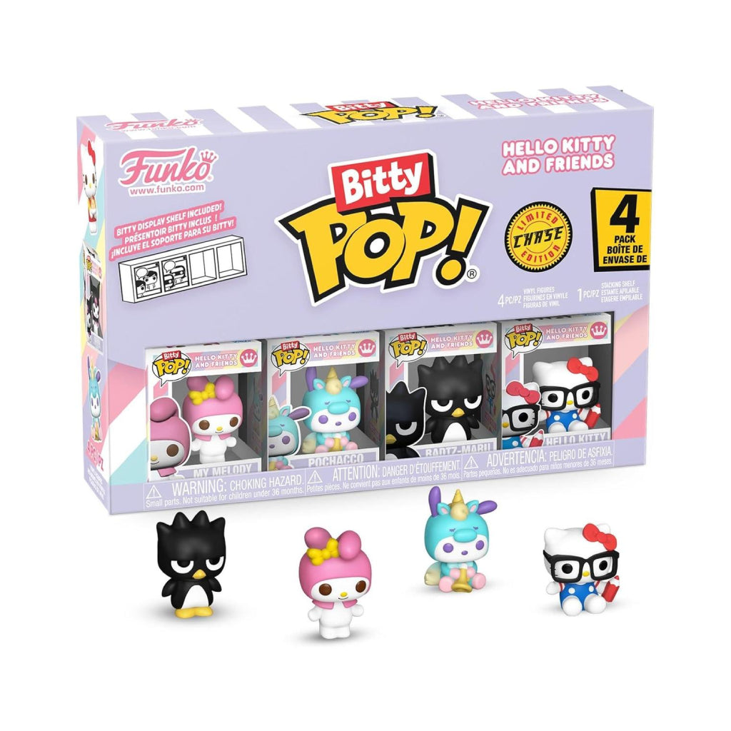 FUNKO BITTY POP SANRIO HELLO KITTY MY MELODY 4 PK