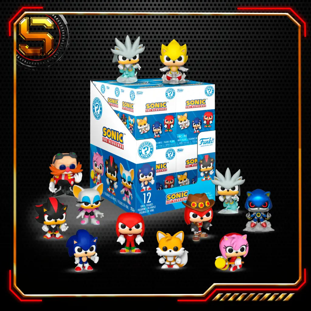 FUNKO MYSTERY MINIS GAMES SONIC THE HEDGEHOG