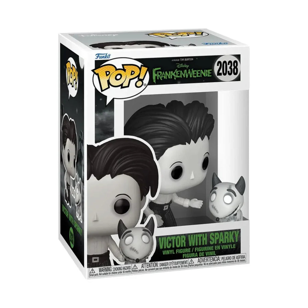 FUNKO POP DISNEY FRANKENWEENIE VICTOR WITH SPARKY 2038